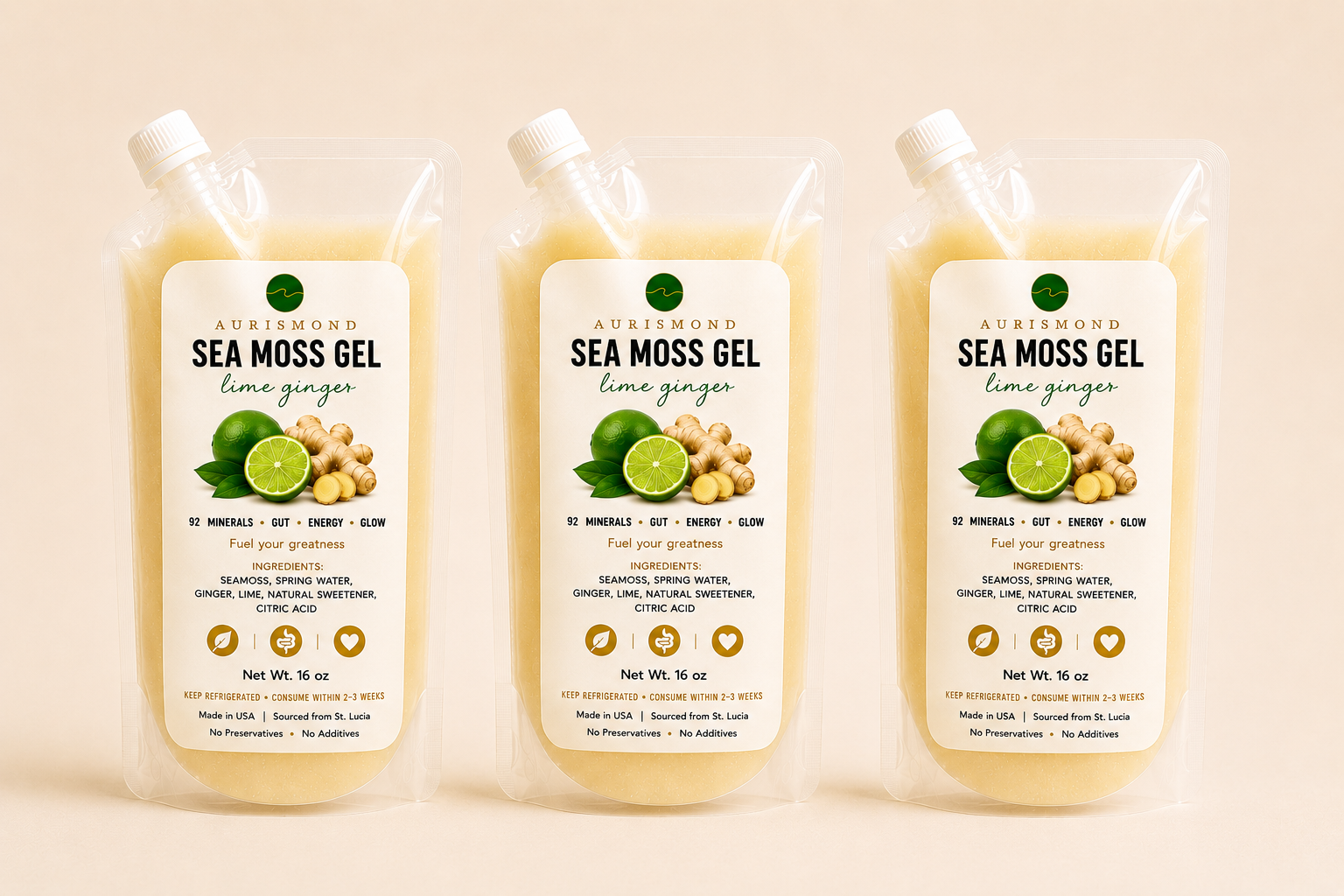 Lime Ginger Gel