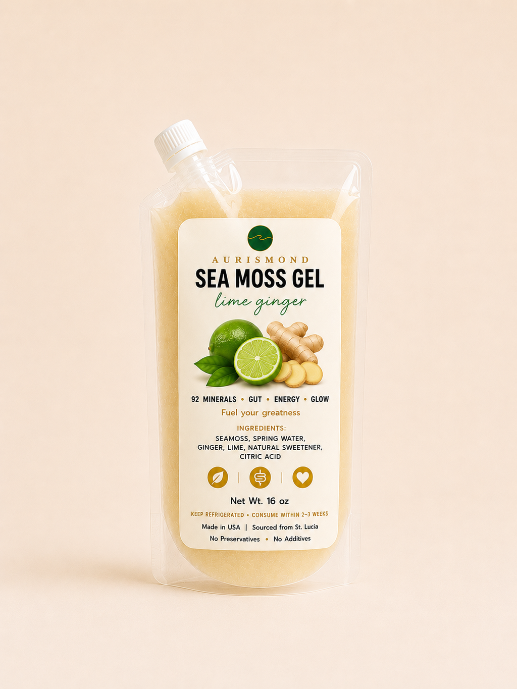 Lime Ginger Gel