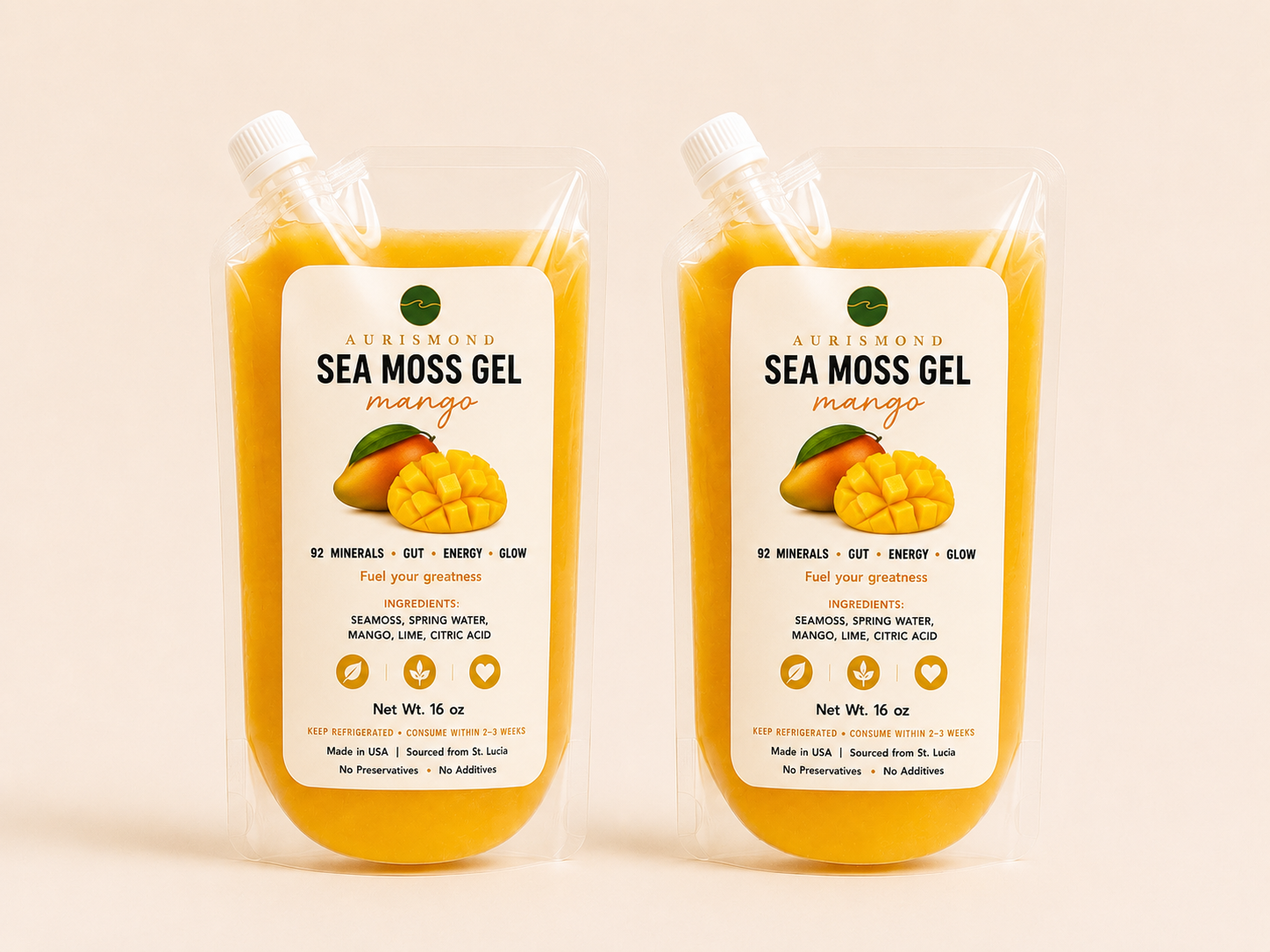 Mango Sea Moss Gel