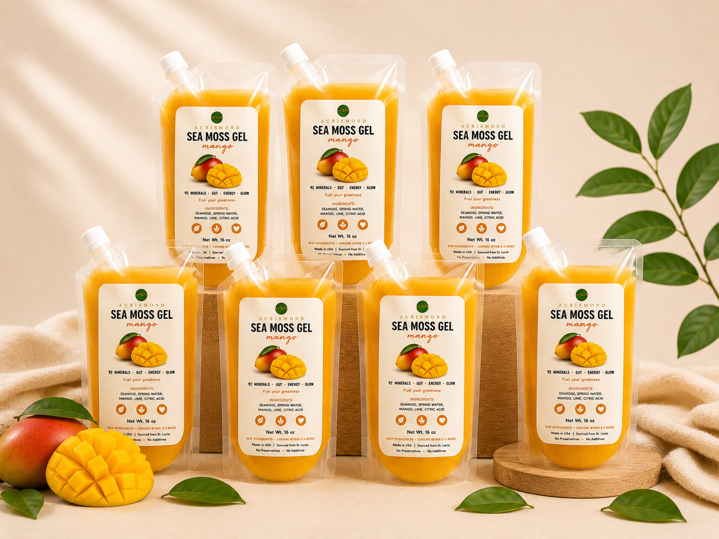 Mango Sea Moss Gel