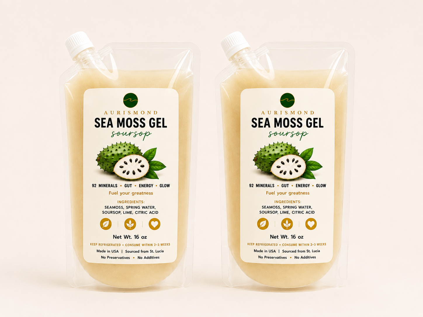 Soursop Sea Moss Gel