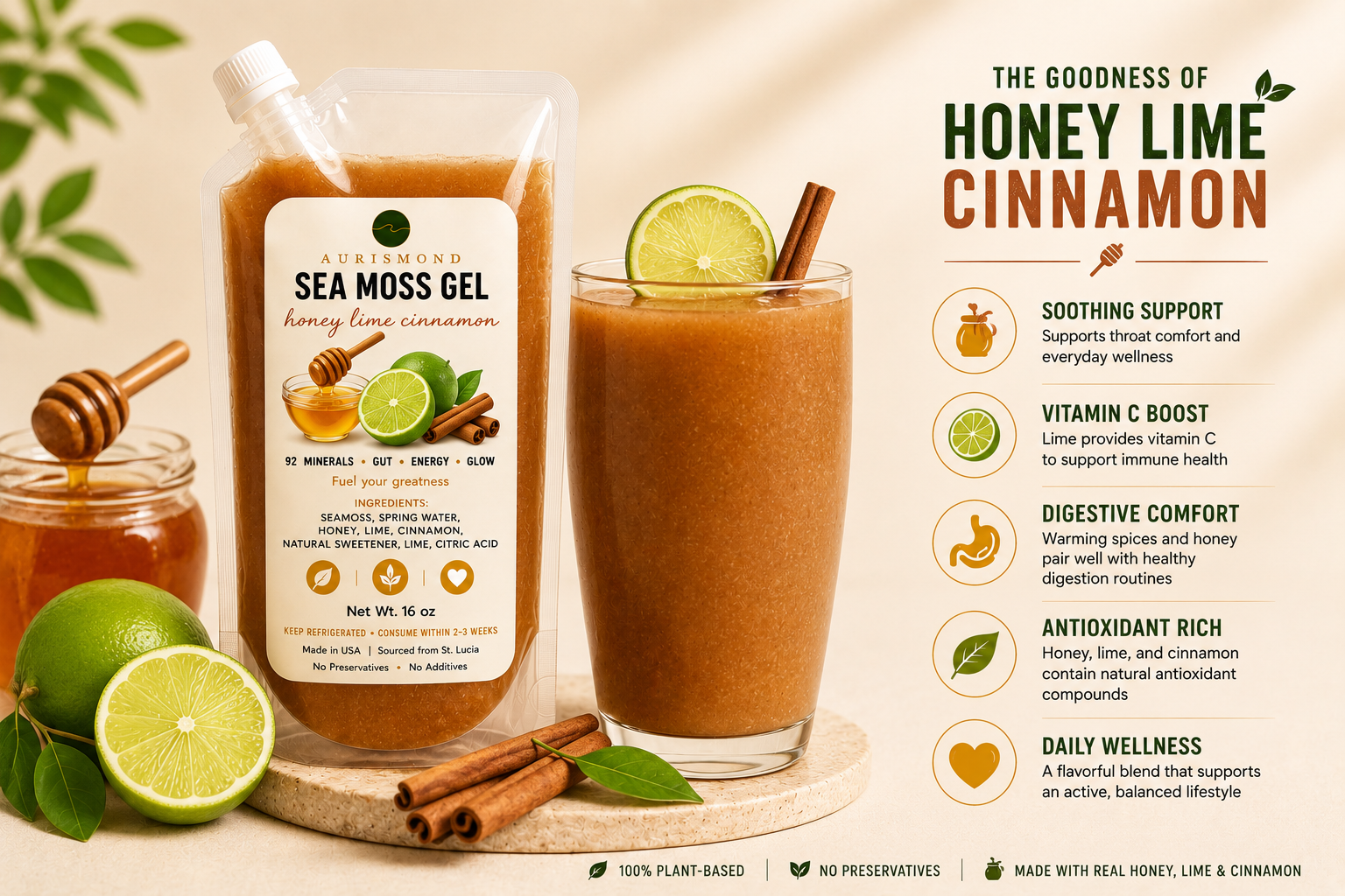 Honey Lime Cinnamon